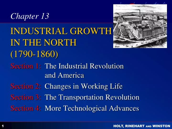 industrial growth in the north 1790 1860