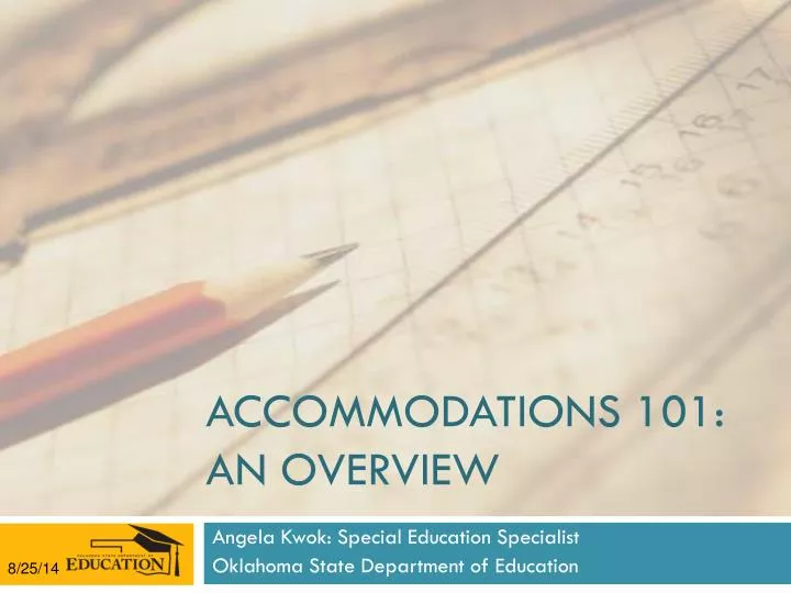 accommodations 101 an overview