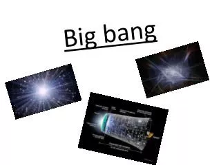 big bang