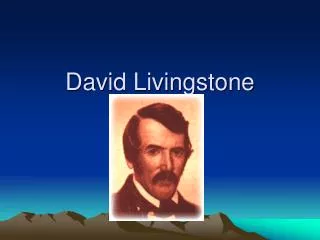 david livingstone
