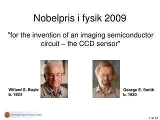 Nobelpris i fysik 2009
