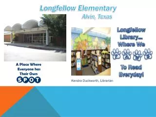 Longfellow Elementary Alvin, Texas