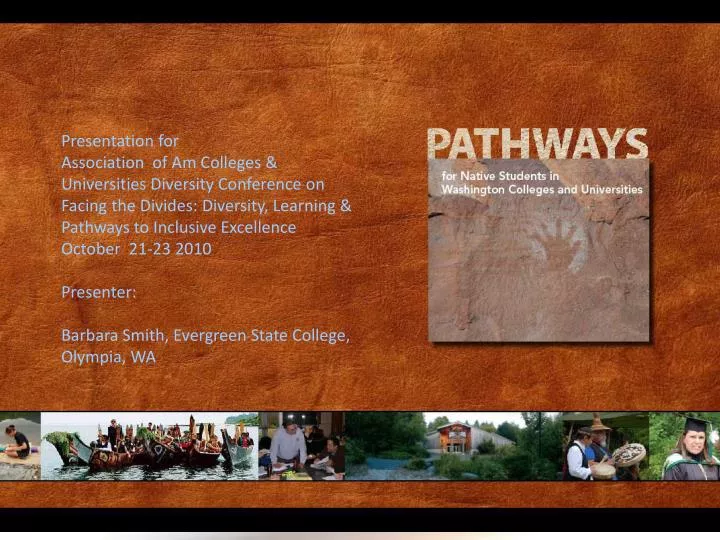 pathways for native students a report on washington state colleges and universities