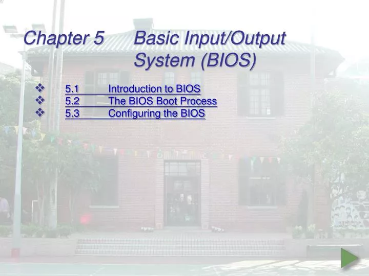chapter 5 basic input output system bios