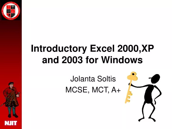introductory excel 2000 xp and 2003 for windows