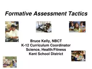 Formative Assessment Tactics