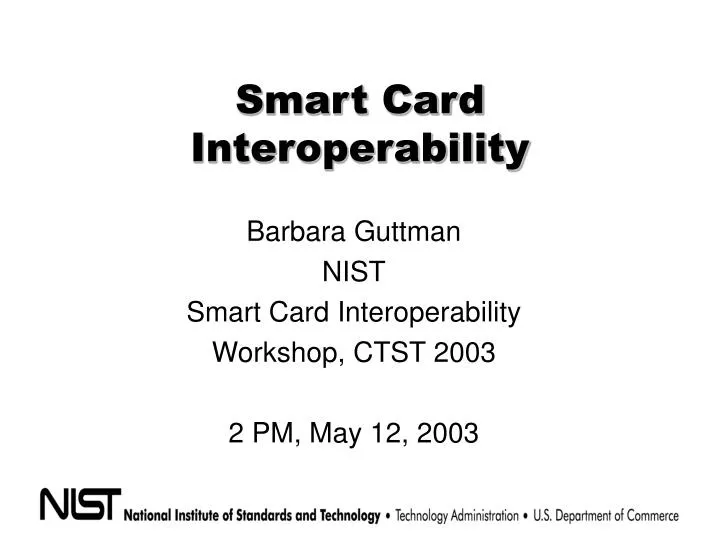 smart card interoperability