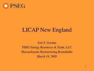 LICAP New England