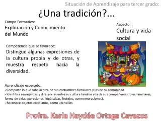 una tradici n