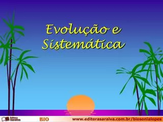 evolu o e sistem tica