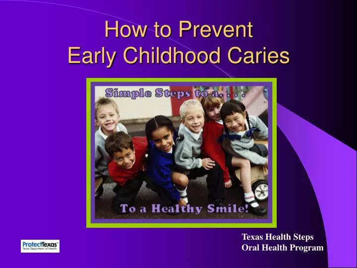 how to prevent early childhood caries