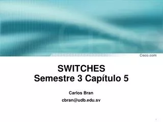 switches semestre 3 cap tulo 5