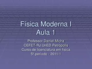 f sica moderna i aula 1