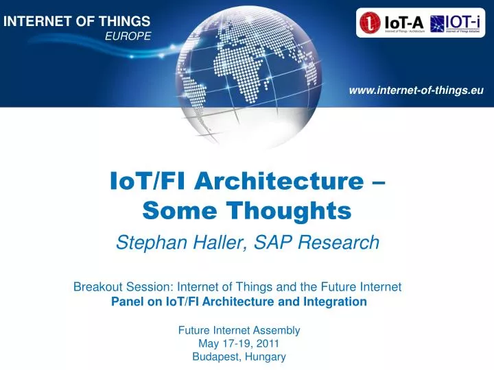 iot fi architecture some thoughts