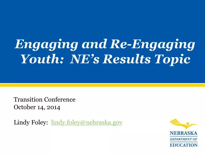 engaging and re engaging youth ne s results topic