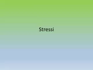 stressi
