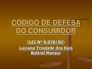 c digo de defesa do consumidor