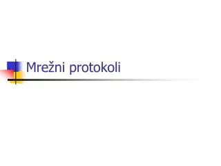 mre ni protokoli