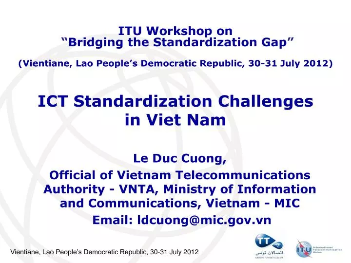 ict standardization challenges in viet nam