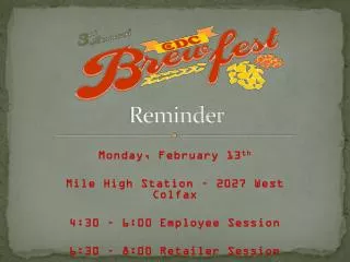 reminder