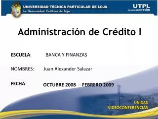 administraci n de cr dito i
