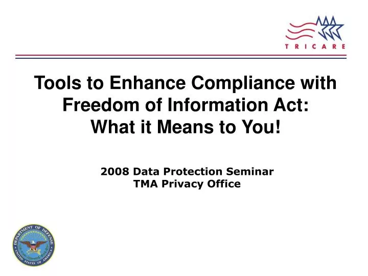 tools to enhance compliance with freedom of information act what it means to you
