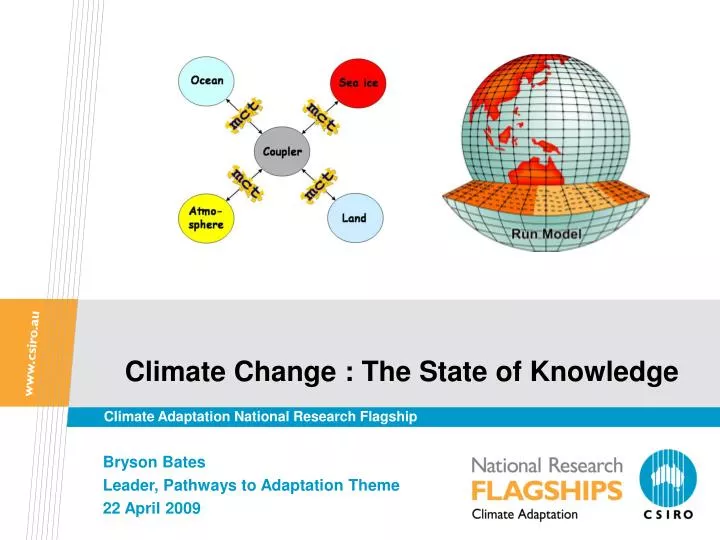 climate change the state of knowledge