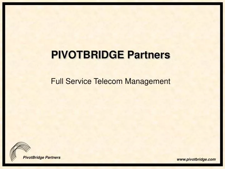 pivotbridge partners