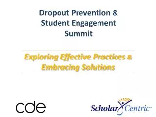 Exploring Effective Practices &amp; Embracing Solutions