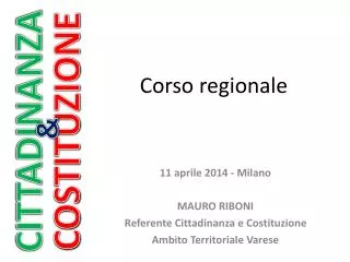 corso regionale