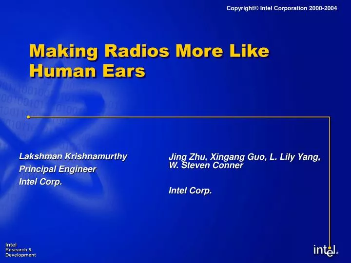 making radios more like human ears