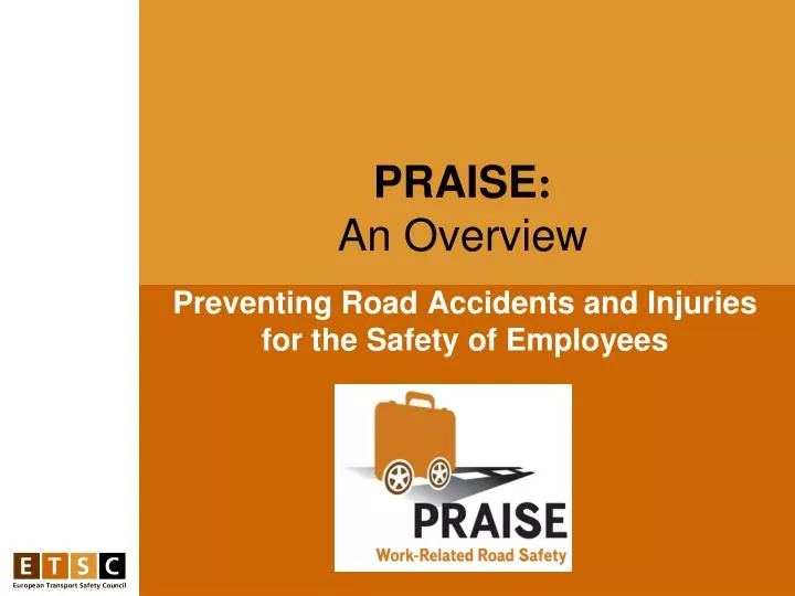 preventing road accidents and injuries for the safety of employees