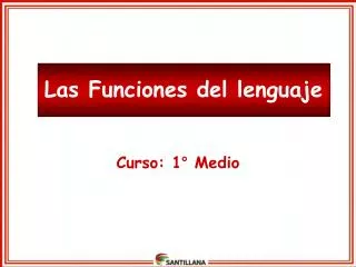 las funciones del lenguaje