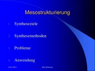 mesostrukturierung