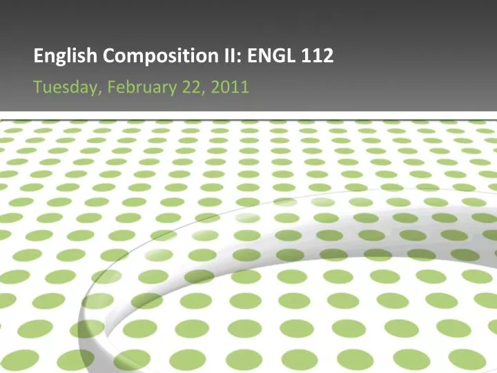 english composition ii engl 112