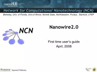 Nanowire2.0