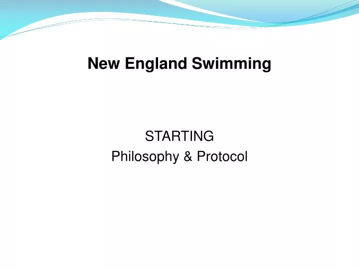 new england swimming