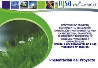 presentaci n del proyecto