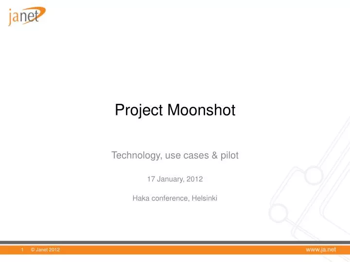 project moonshot