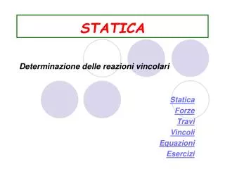 statica