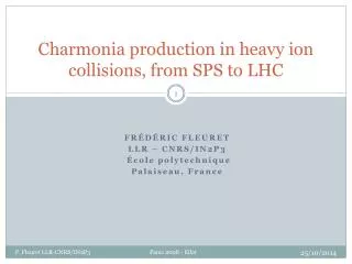 Charmonia production in heavy ion collisions, from SPS to LHC