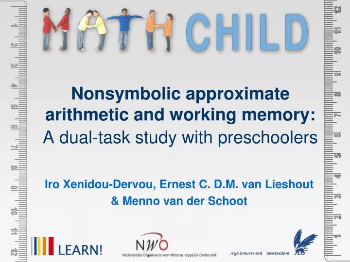 nonsymbolic approximate arithmetic and working memory a dual task study with preschoolers