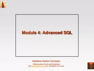 Module 4: Advanced SQL