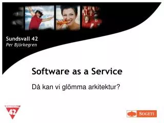 software as a service