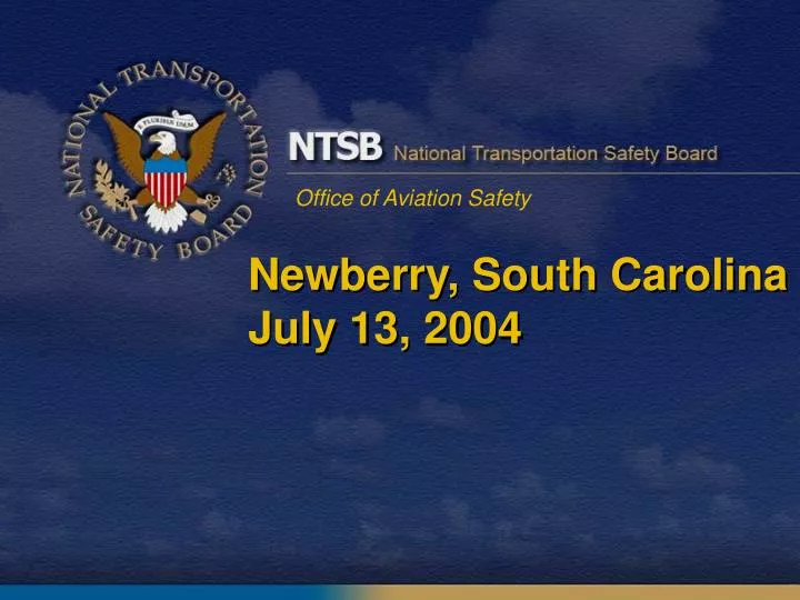 newberry south carolina july 13 2004