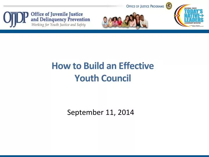 how to build an effective youth council
