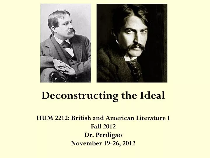 deconstructing the ideal