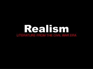 Realism