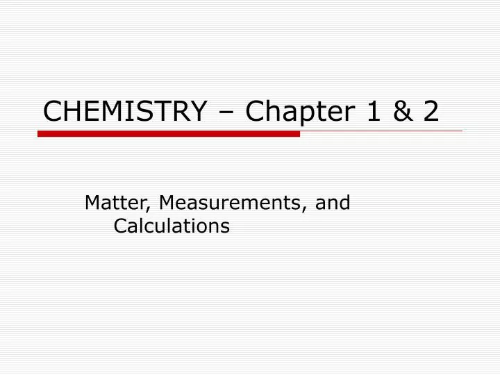 chemistry chapter 1 2