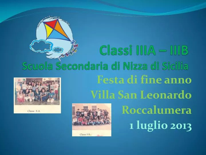 classi iiia iiib scuola secondaria di nizza di sicilia
